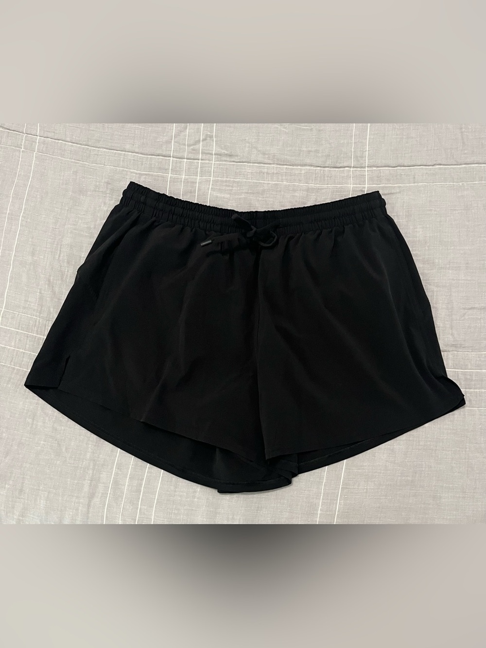 lululemon Pace Shorts 3”, Size 10, Black